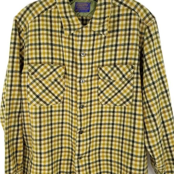 Vintage Pendleton Ladies M / L Shirt Virgin Wool - Picture 3 of 7